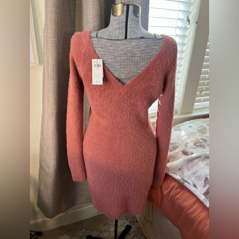 Pink sweater dress /Lg /Abercrombie & Fitch